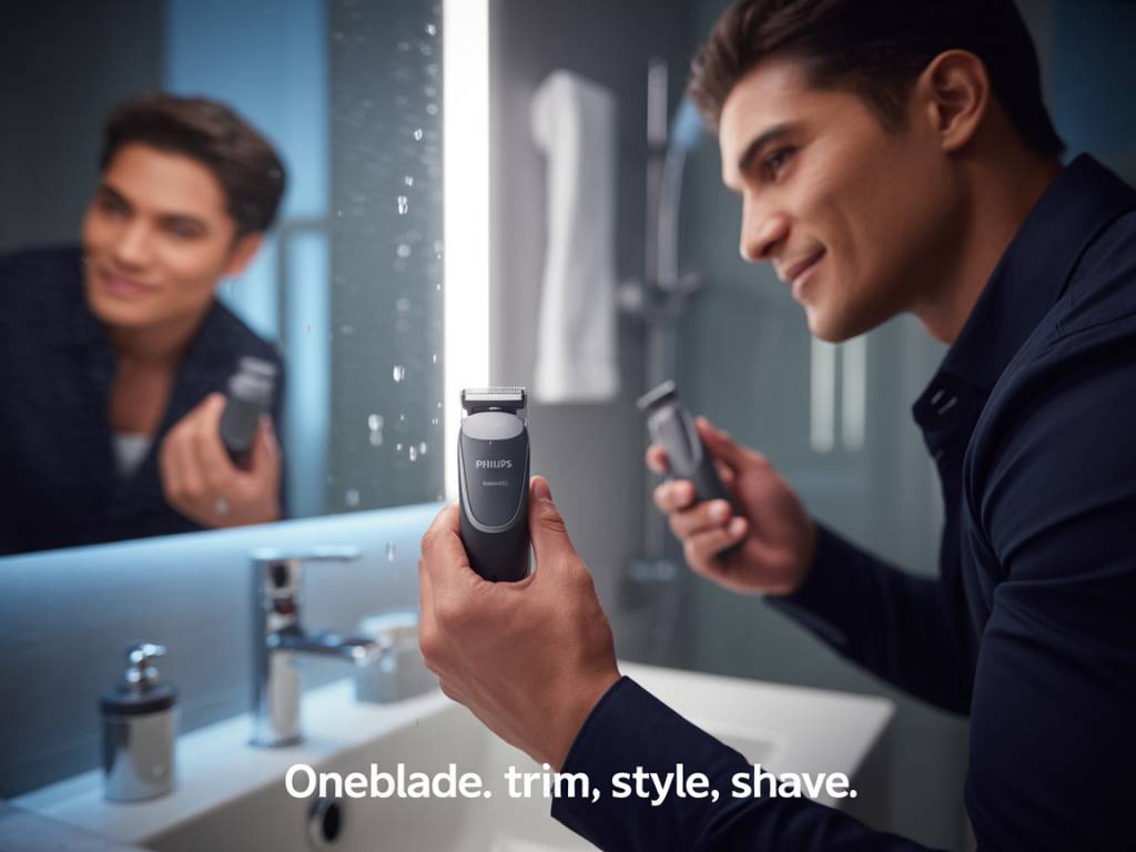 Le rasoir OneBlade de Philips