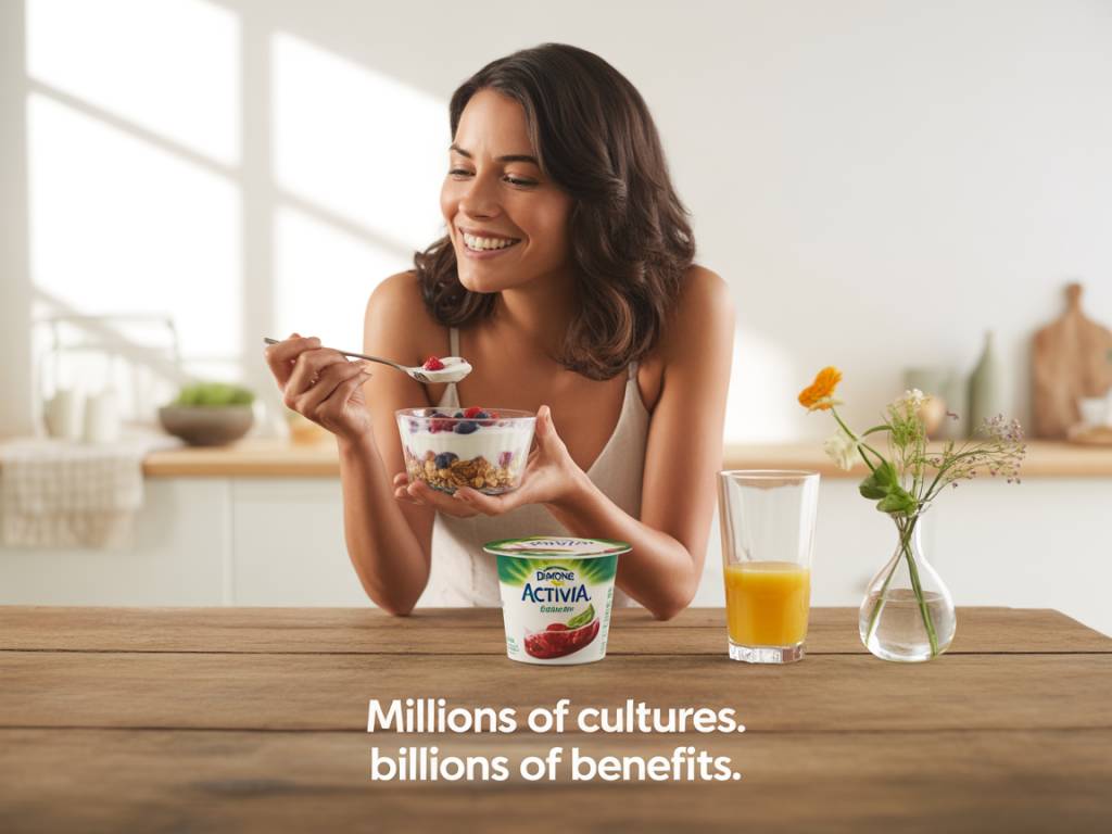 Le yaourt Activia de Danone