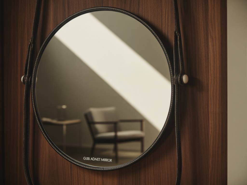 Le miroir Adnet de Gubi