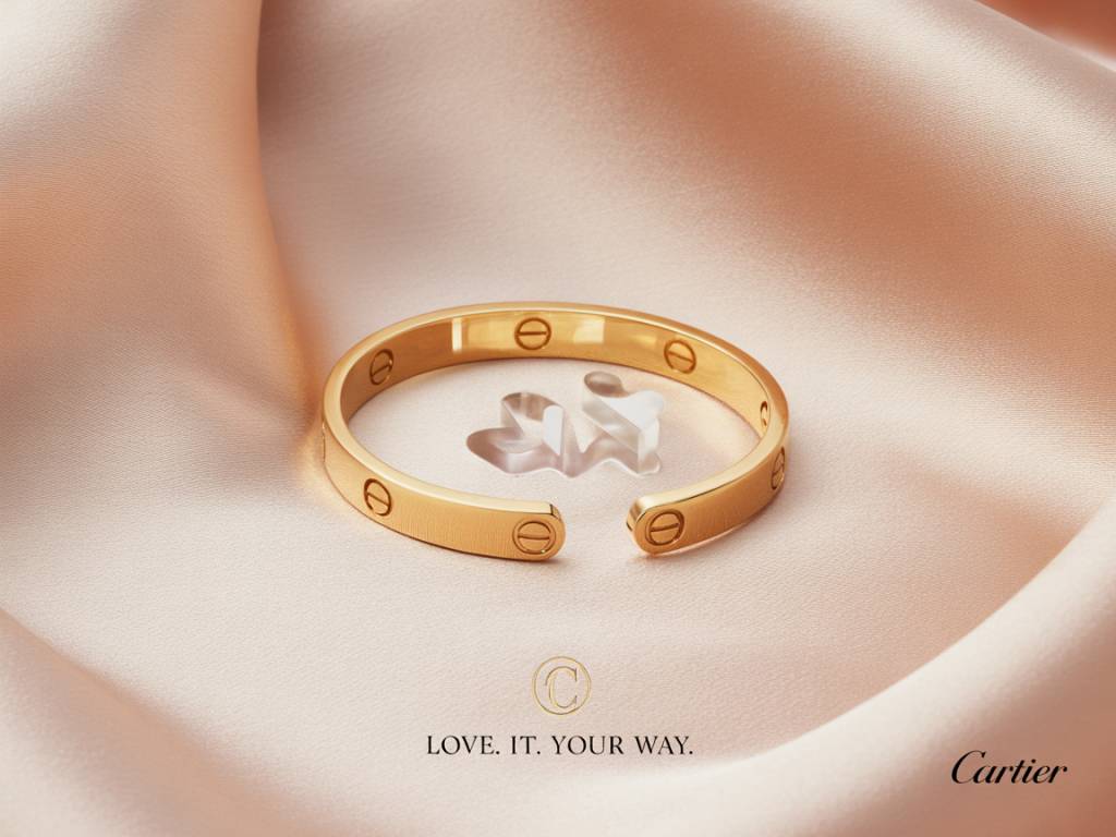 Le bracelet Love de Cartier
