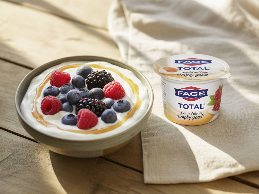 Le yaourt grec Fage Total