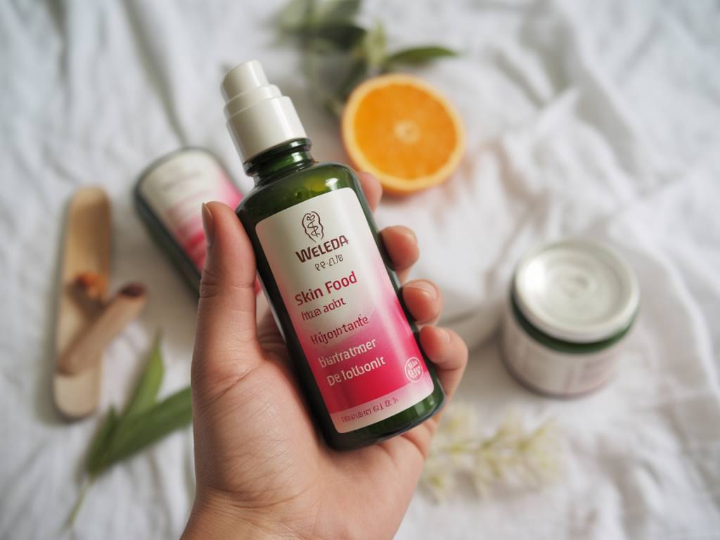 La crème hydratante Skin Food de Weleda