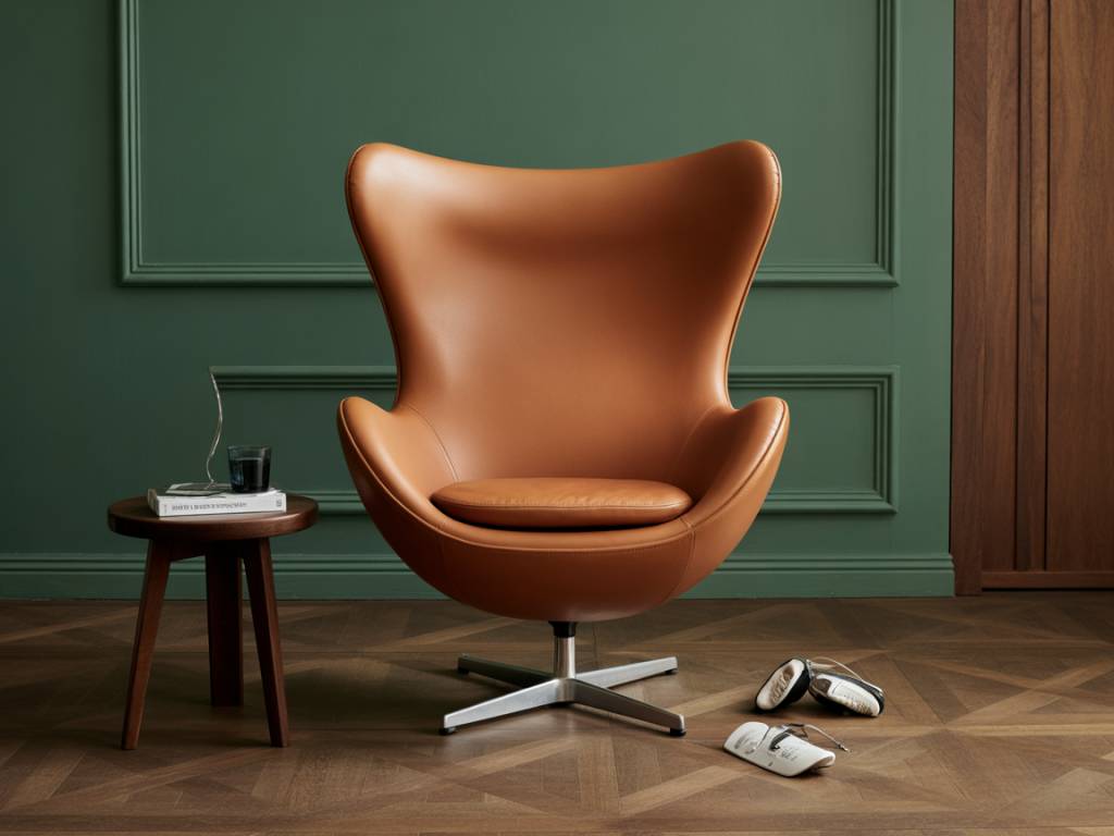 Le fauteuil Egg de Fritz Hansen