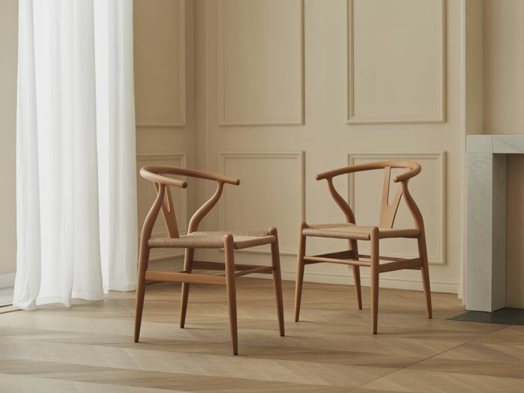 La chaise Wishbone de Carl Hansen & Søn